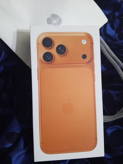 iPhone 17 Pro max, Cosmic Orange, Model A3525