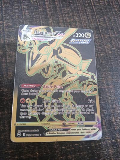 Rayquaza Vmax Gold