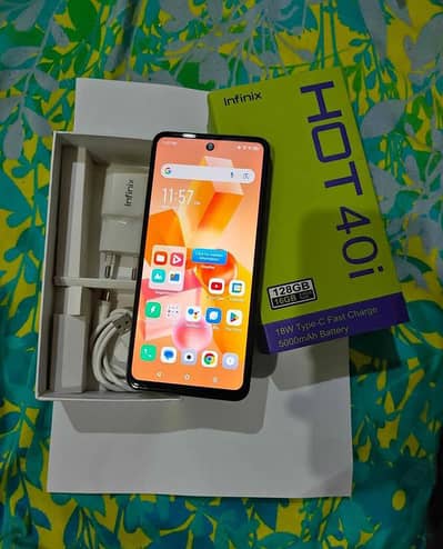 infinix hot i40 16 256 GB memory PTA approved 03324660378