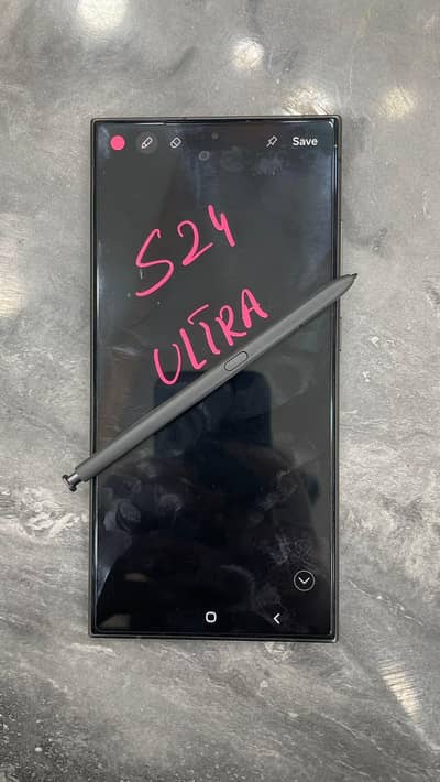 S24ultra complate box with chger and back cover