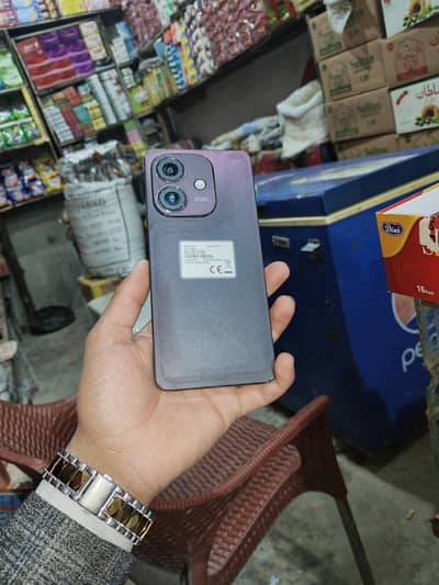 oppo a3x new 4+128 with box and charge 2month warranty