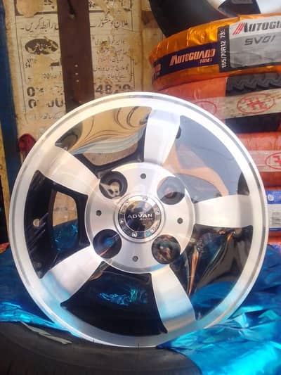 JAPANIES ALLOY RIMS FOR SUZUKI CULTUS AND MARGALLA.