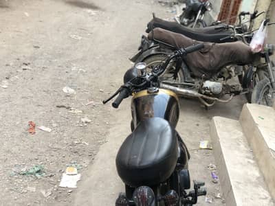 Modified converted Cafe racer