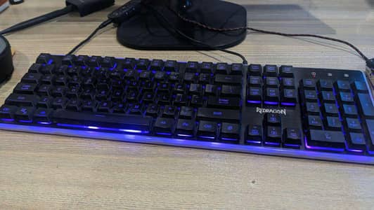 Red dragon dyus semi mechanical keyboard+ mouse+ headset