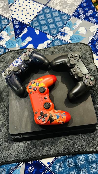 Play station 4 Slim Model 1 Tb Storage Memory Condition All ok