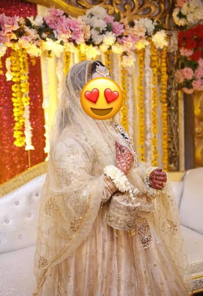 nikkah/forma Zahra ahmadl dress for sale 10/10 condition