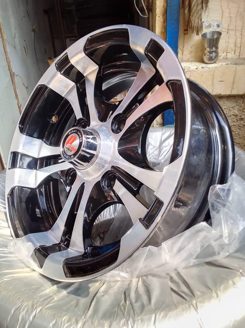 NEW BOX PACK ALLOY RIMS FOR MEHRAN AND HIROOF - Spare Parts - 1066207685