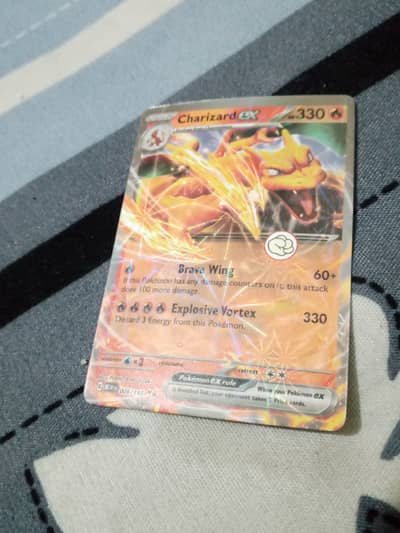 A charizard card