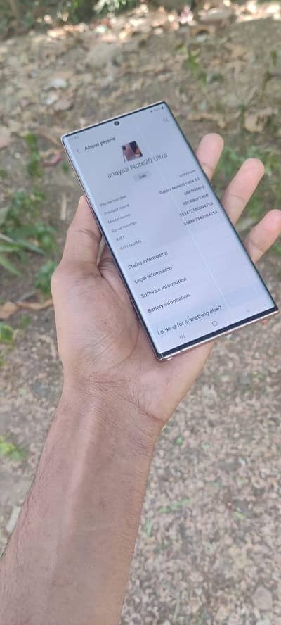 Samsung note 20 ultra