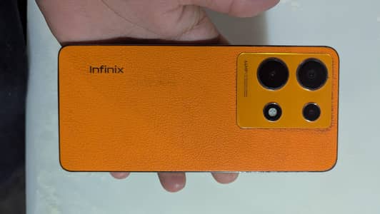 Infinix Note 30 - 8GB RAM / 256GB Storage - Orange Leather Edition