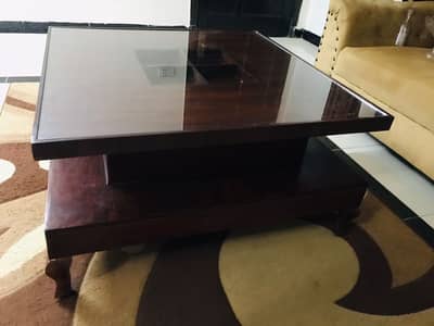 Wooden Centre Table | 9/10 Condition