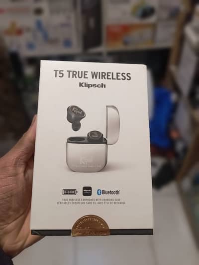 Klipsch metal body T5 TRUE Wireless Earbuds