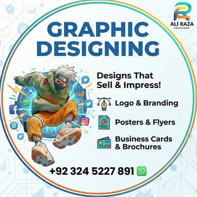 Digital Marketing, Web Design & Shopify Services / Graphic design work