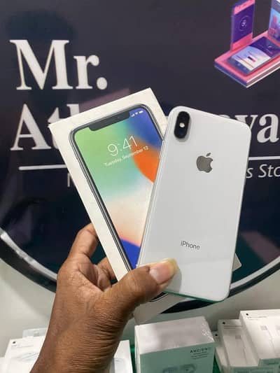 Iphone x 256gb pta approved whatsapp number 03703659859