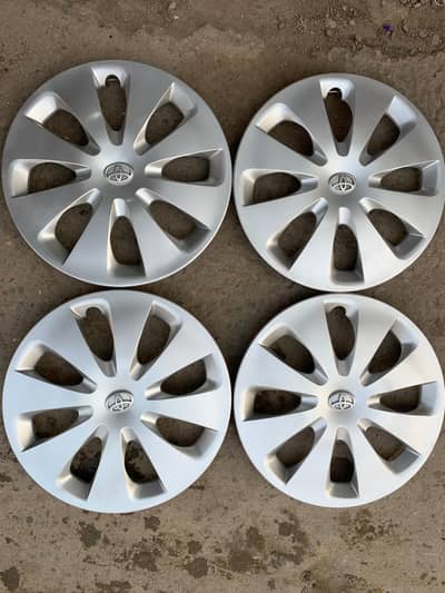 Aqua 2012 to 2015 Model 15 Size original japane wheel covers fresh Set