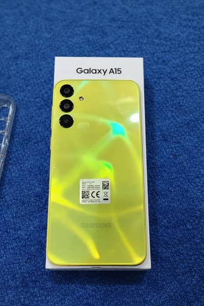 SAMSUNG A15 8GB 256GB YELLOW COLOR