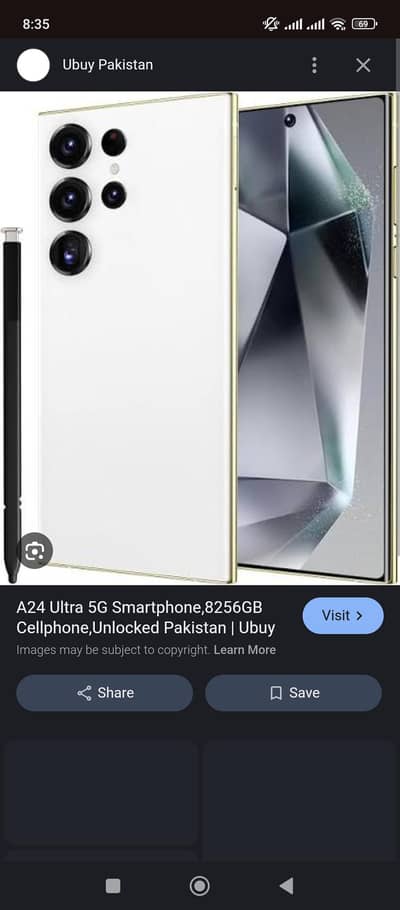 Samsung s24 ultra non pta locked 12 GB 512gb