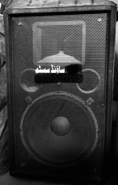 U. S. A made EV T52 15” two way 300 watts aoutdoor sound speakers