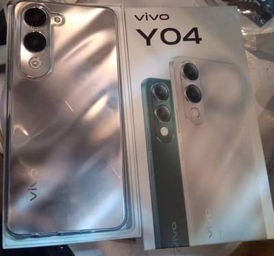 vivo y-04 new set with box