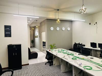 Furnished Office For A Team Of 20 To 25 People Near Hussain Chowk / M M Alam