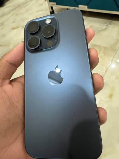 apple iphone 15 pro blue titanium non pta jv