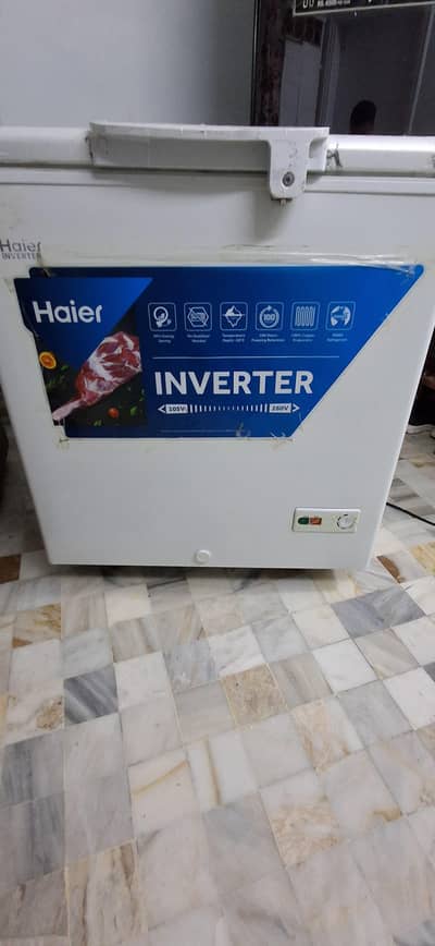 haier inverter deep freezer