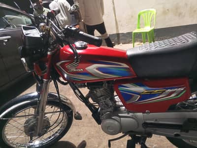 Honda CG 125 Euro Karachi Number Complete Geniun