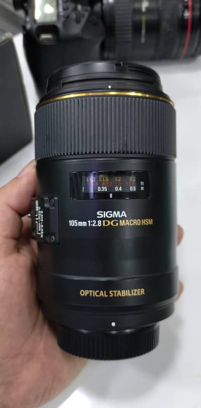 Sigma 105 mm Macro lens for product/portrait photography