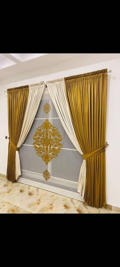 luxury curtain/curtain cloth /stitching