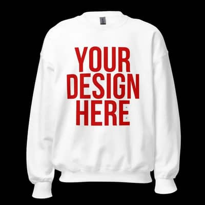 Unisex Custom Printed Hoodie– Your Design Hoodie for Men & Women –