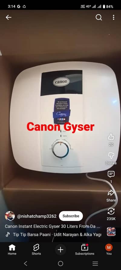 canon 30 liter 10 din use new bilkul box b hn arjent sale