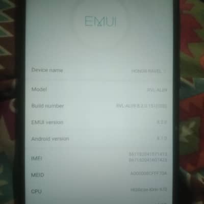 huwaie honor note 10 6/128