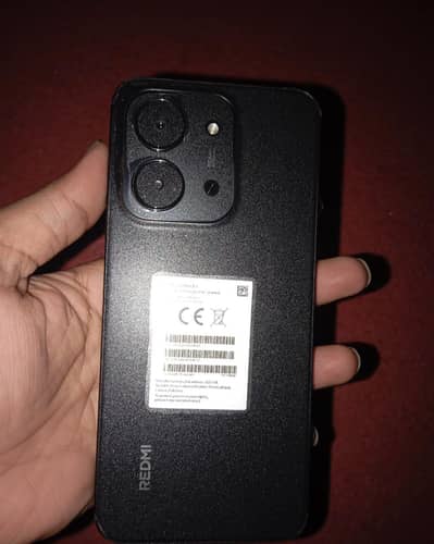 redmi 15c black colour 12 gb 128 11 months warranty Baki