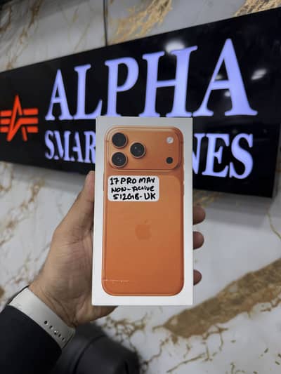 iPhone 17 pro max 512gb box pack