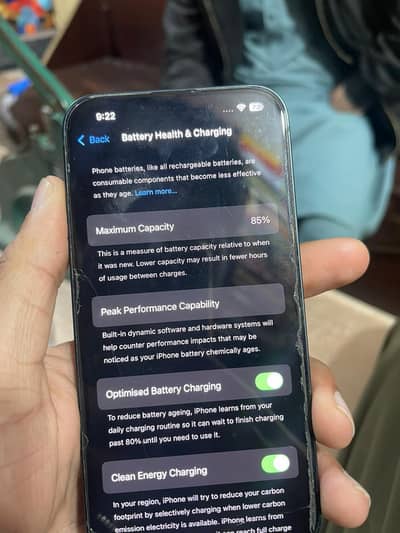 iphone 13 jv with 85 battery health