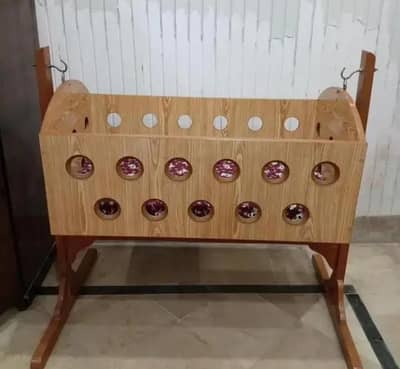 Baby swing bed with mattress