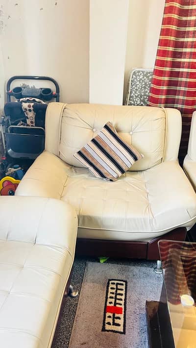 5 seater sofa set with table