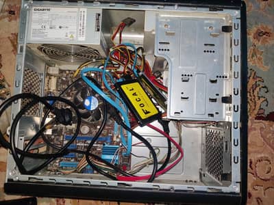 gaming pc with lcd full setup