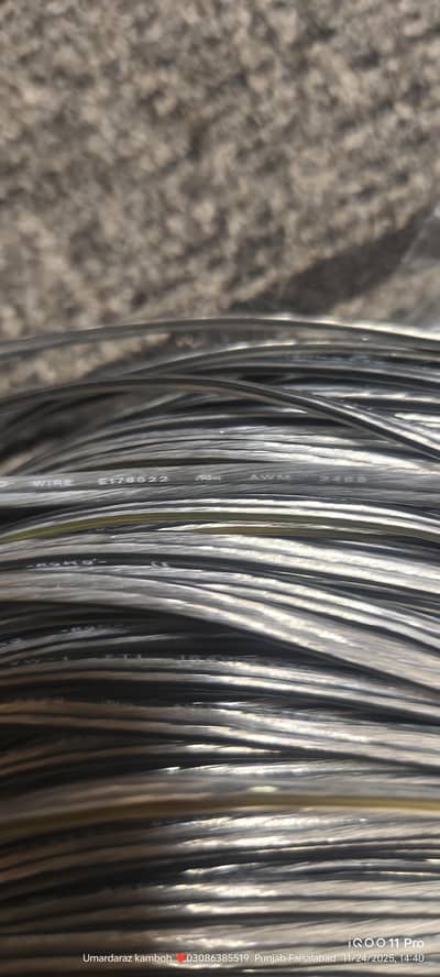 speaker wire high quality 2 mm core pure copper made in Malaysia
