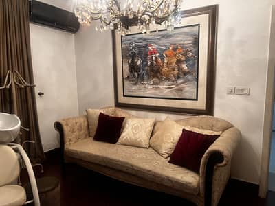 2 Sofa set - three seater - pair available