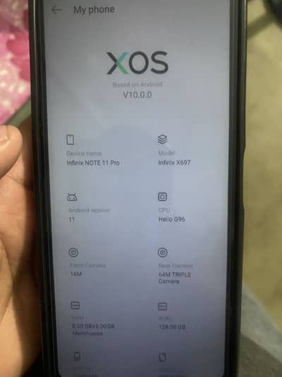 Infinix note 11 pro 128 gb