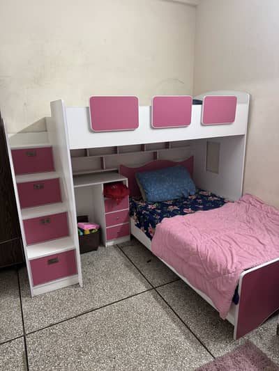 IMPORTED KIDS DOUBLE BED SET FOR SALE