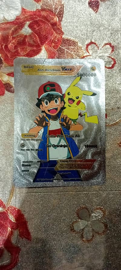 Ash Ketchum Pokemon Card