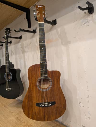 Fender Student Guitar | Brown Guitar Acoustic | Guitar Premium