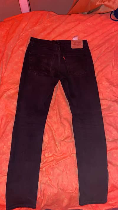 Levi’s 512 Original Black Slim Taper Jeans