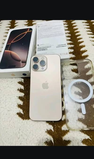 Apple iPhone 16 pro Max PTA approved urgent sale wtp no 0320=1008709