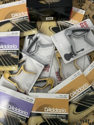 Guitar Strings , Capos and Picks for sell