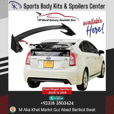 Toyota Prius Mugen Spoiler Model 2005 To 2029