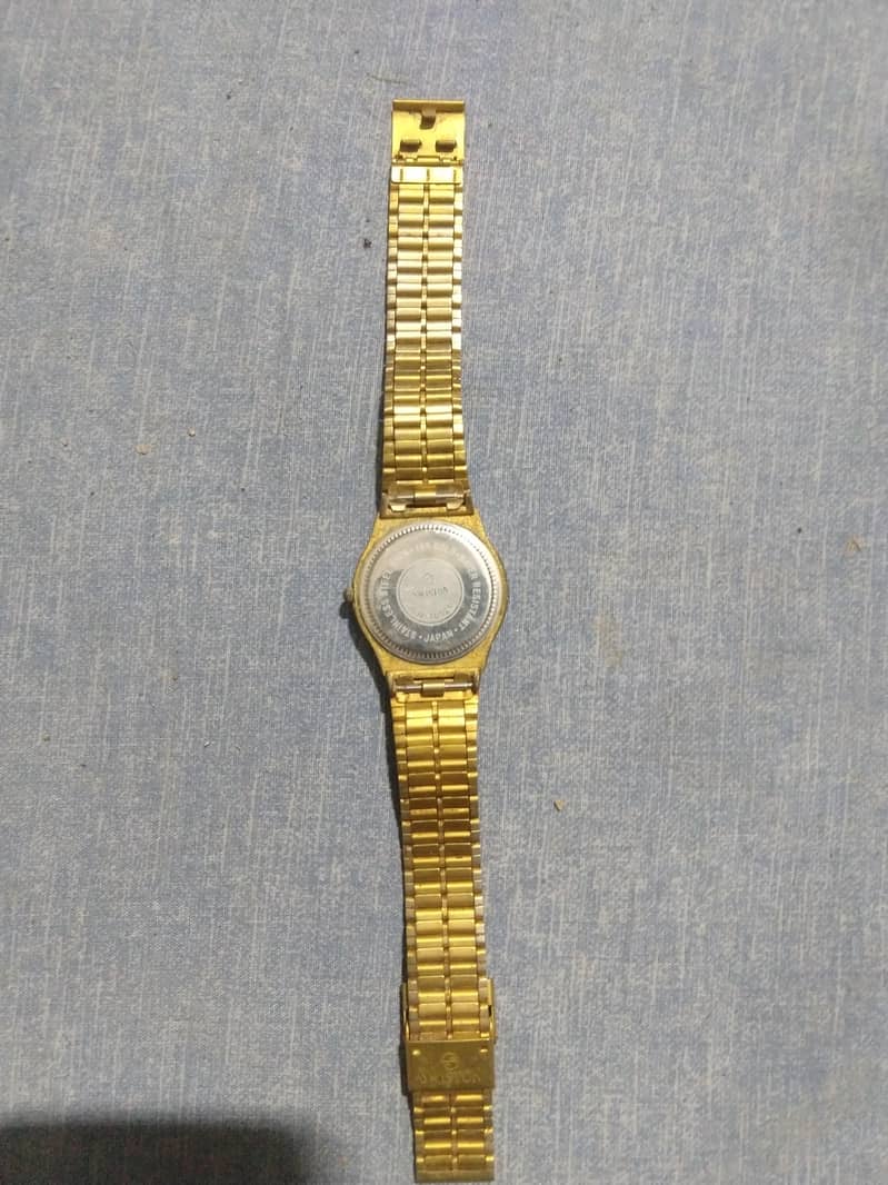 swiston carlex quartz sw 1002m 18k gold - Watches - 1110476663