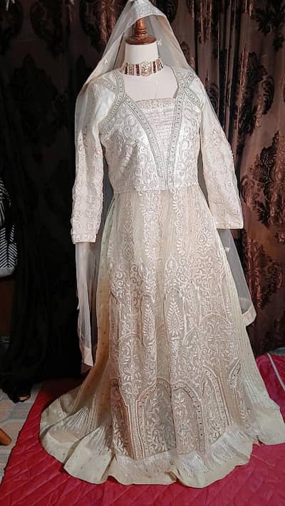 Off-White bridal dress